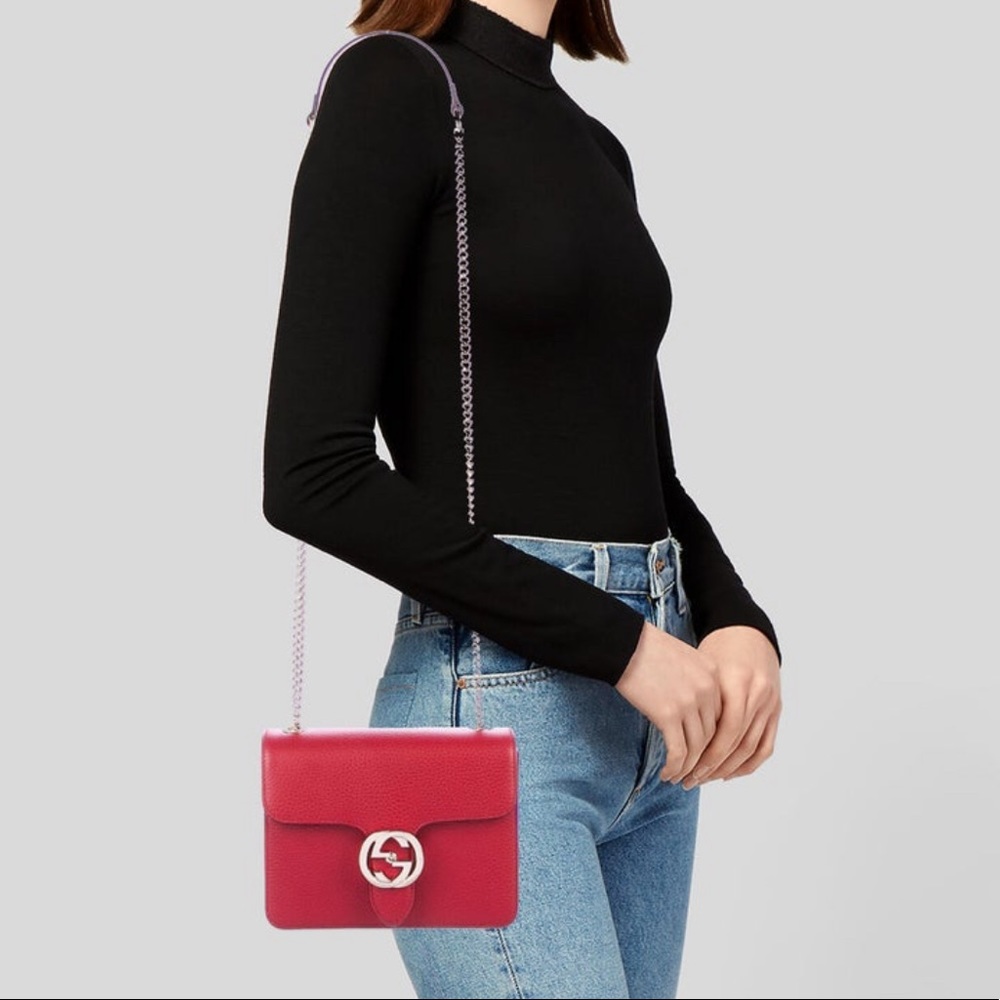 Small Interlocking G Shoulder Bag - image 8